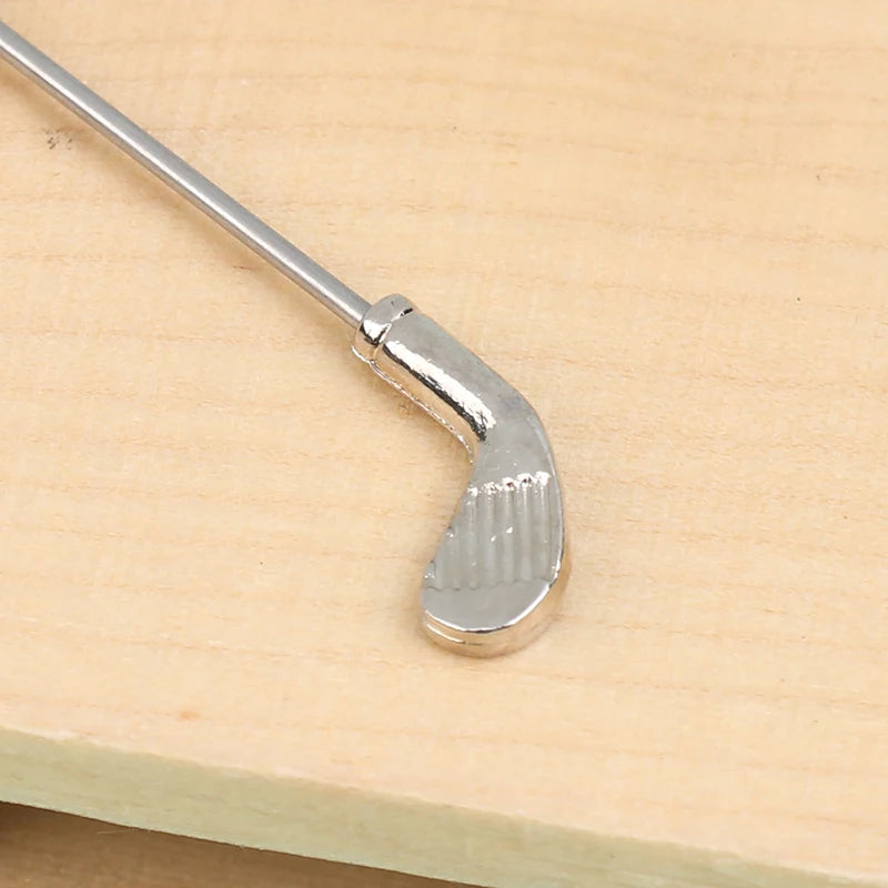 Miniature Golf Clubs with Ball for Dollhouse 1:12 Scale