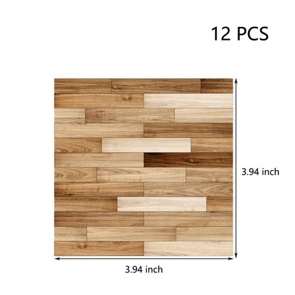 Miniature Dollhouse Self-Adhesive Wallpaper and Flooring