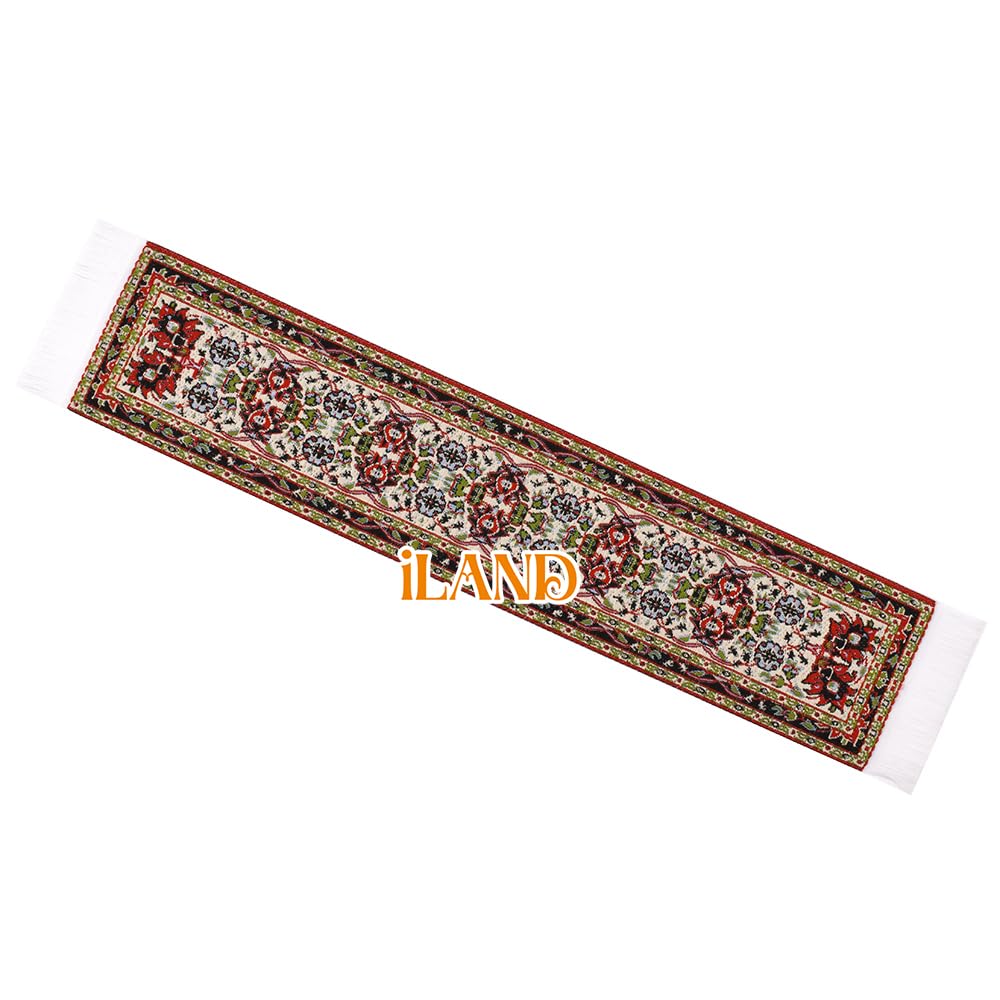 Miniature Dollhouse Woven Rugs Set - 2 Pieces