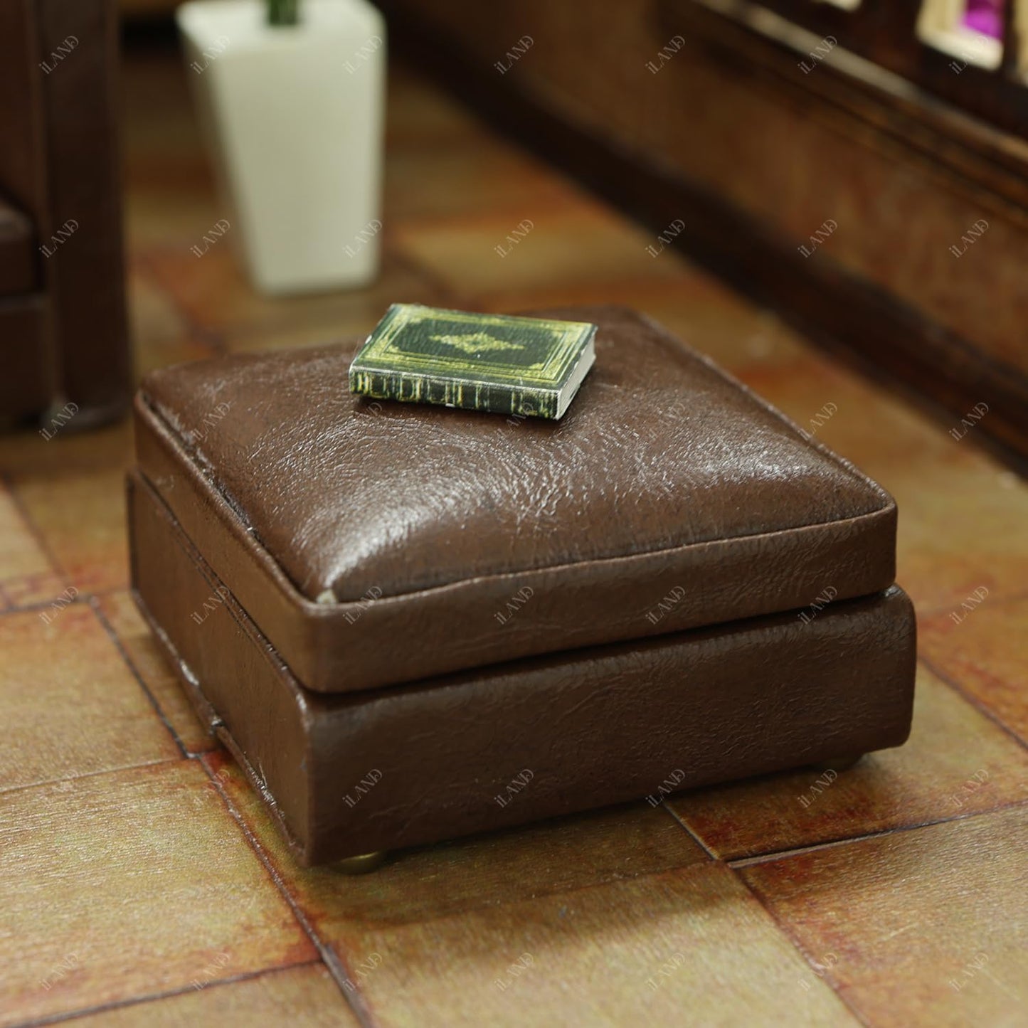 Dollhouse Miniature Sectional Sofa Set for 1:12 Scale