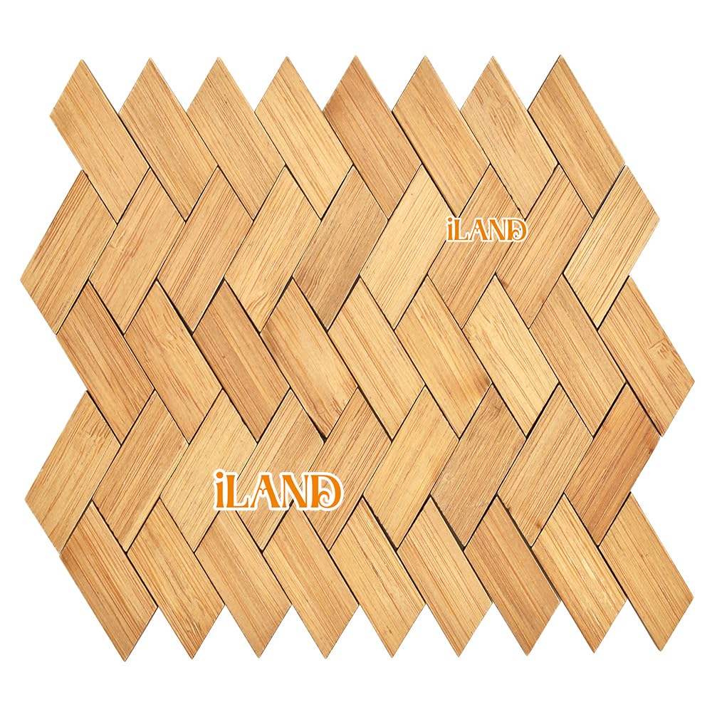 Dollhouse Bamboo Floorboards 1:12 Scale, 96 Pieces