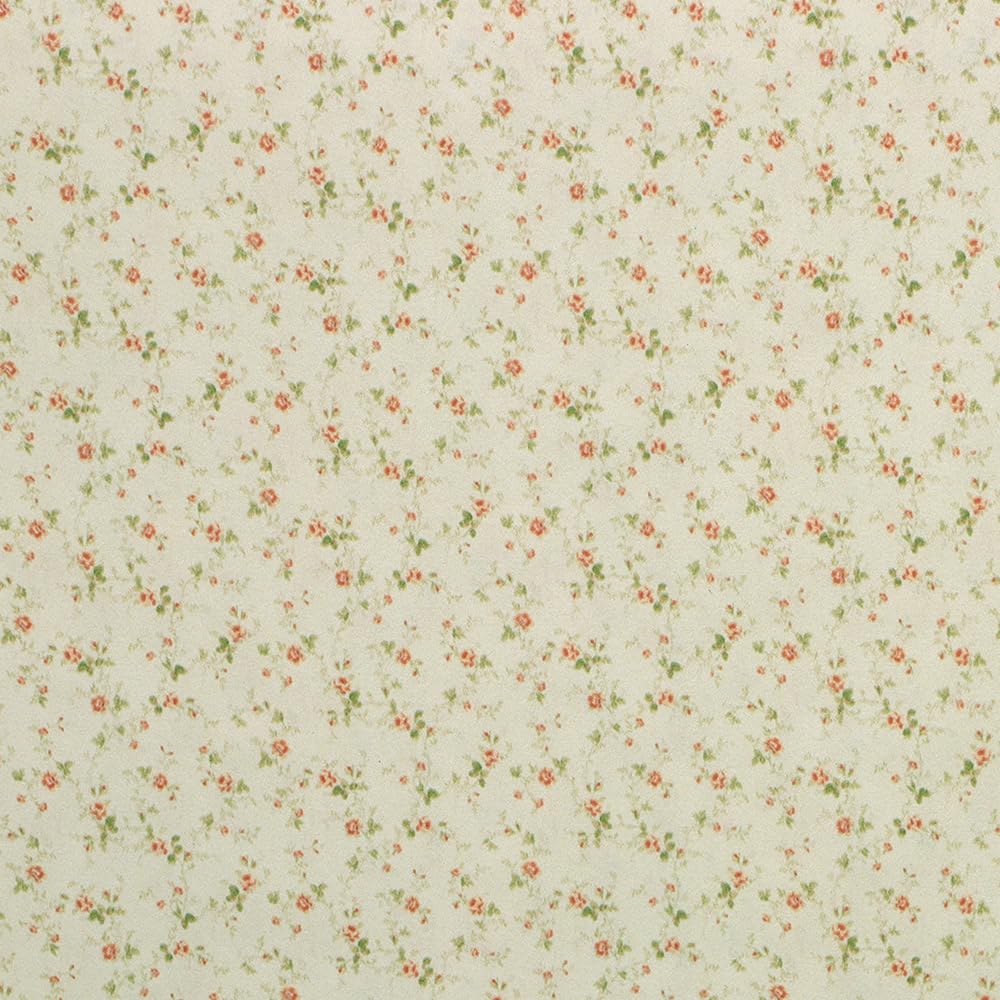iLAND Originality Dollhouse Wallpaper 39 * 15.7 inch, Dollhouse Accessories on 1:12 Scale or 1:6 Scale (Early Summer) image