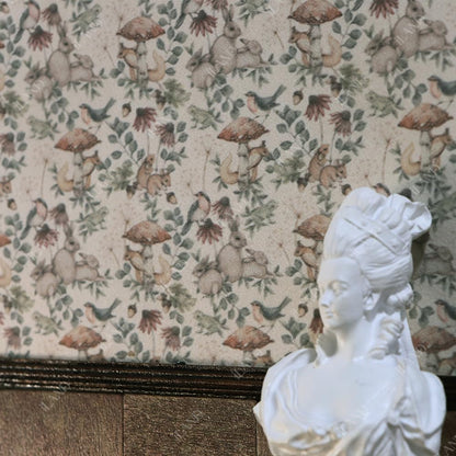 Dollhouse Wallpaper 39x15.7 Inch for 1:12 or 1:6 Scale