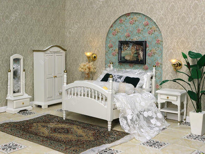 Dollhouse Wallpaper 39x15.7 Inch for 1:12 or 1:6 Scale