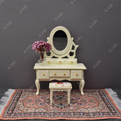 Miniature Dollhouse Woven Rugs Set - 2 Pieces