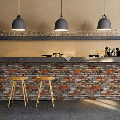 Miniature Dollhouse Self-Adhesive Wallpaper and Flooring