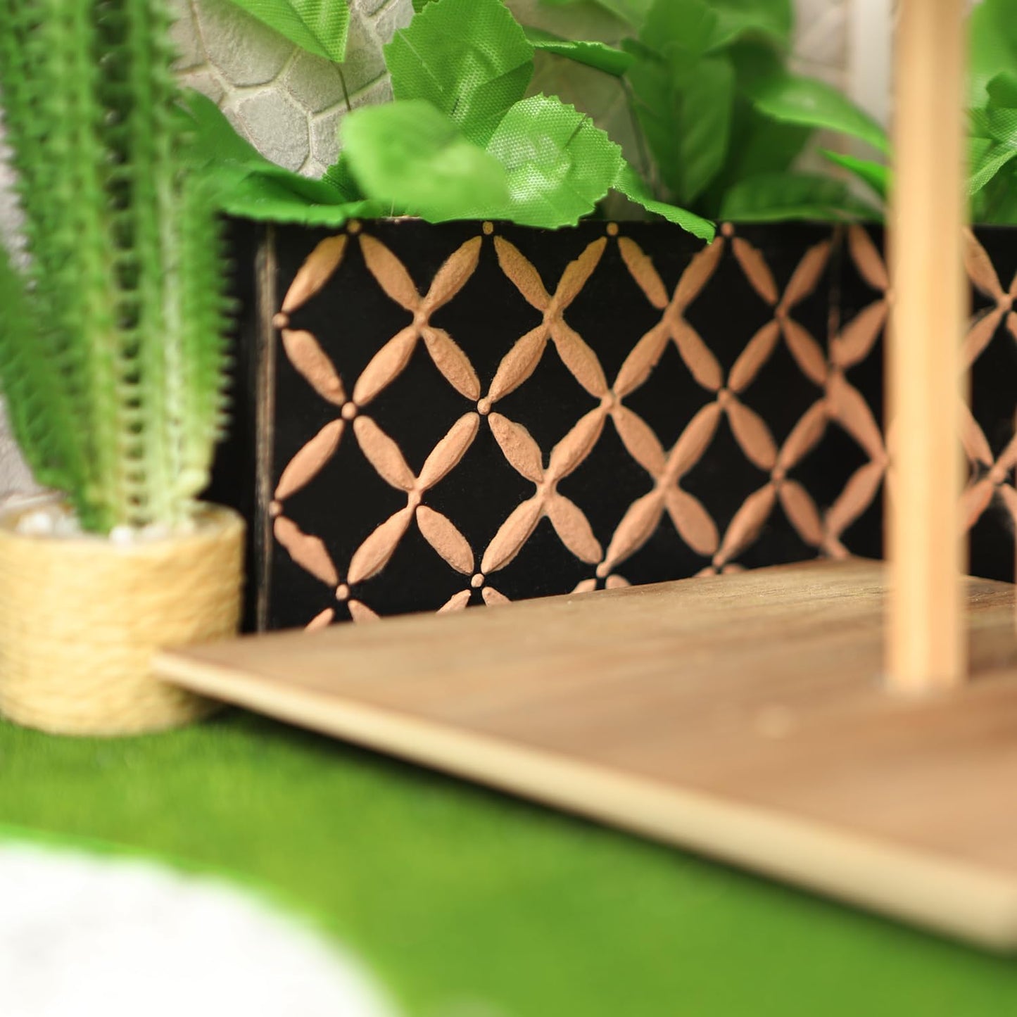 Miniature 3D Brick Wall DIY Kit for Dollhouses