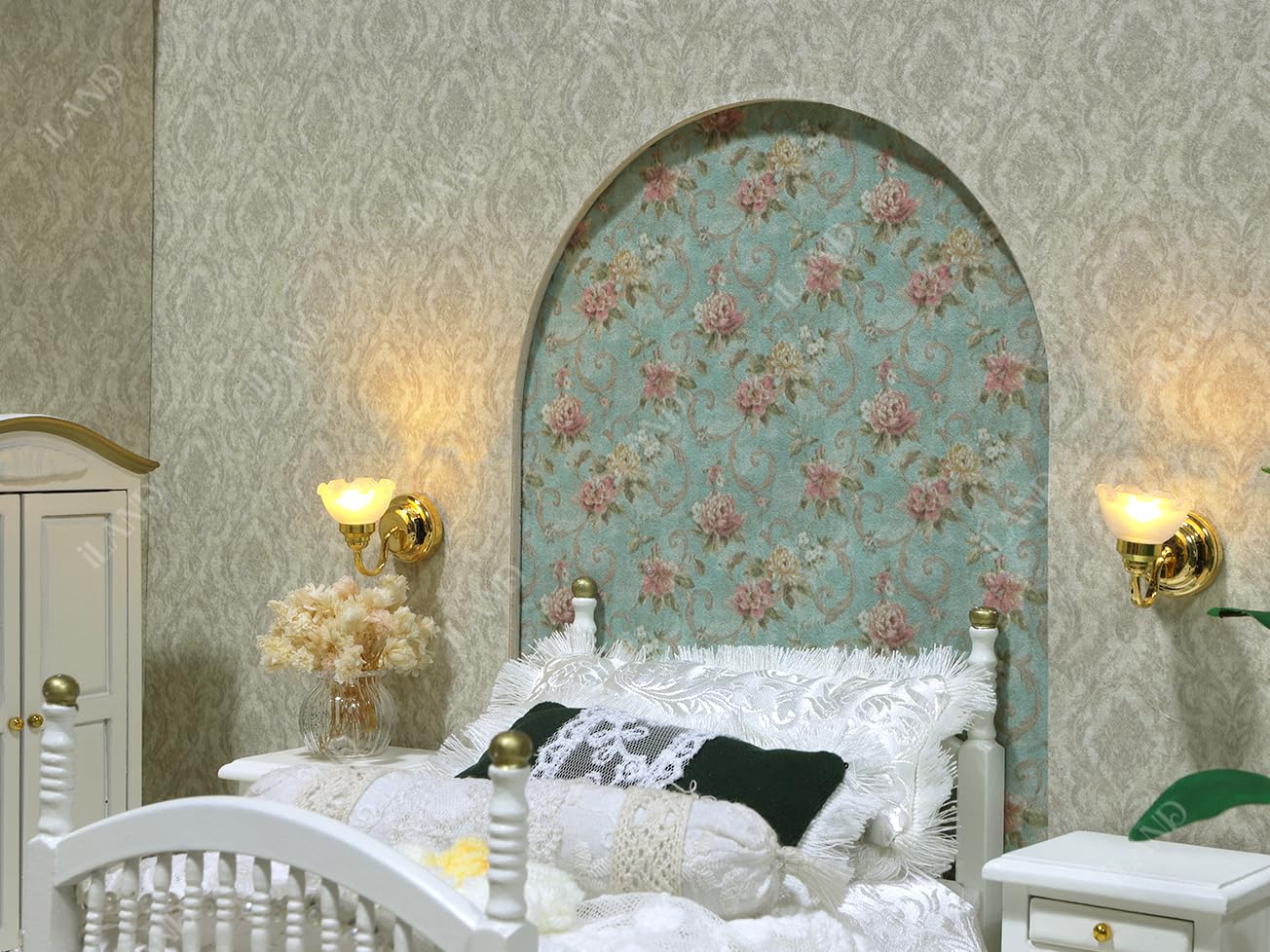 Dollhouse Wallpaper 39x15.7 Inch for 1:12 or 1:6 Scale