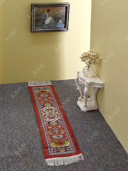 Miniature Dollhouse Woven Rugs Set - 2 Pieces