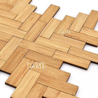 Dollhouse Bamboo Floorboards 1:12 Scale, 96 Pieces