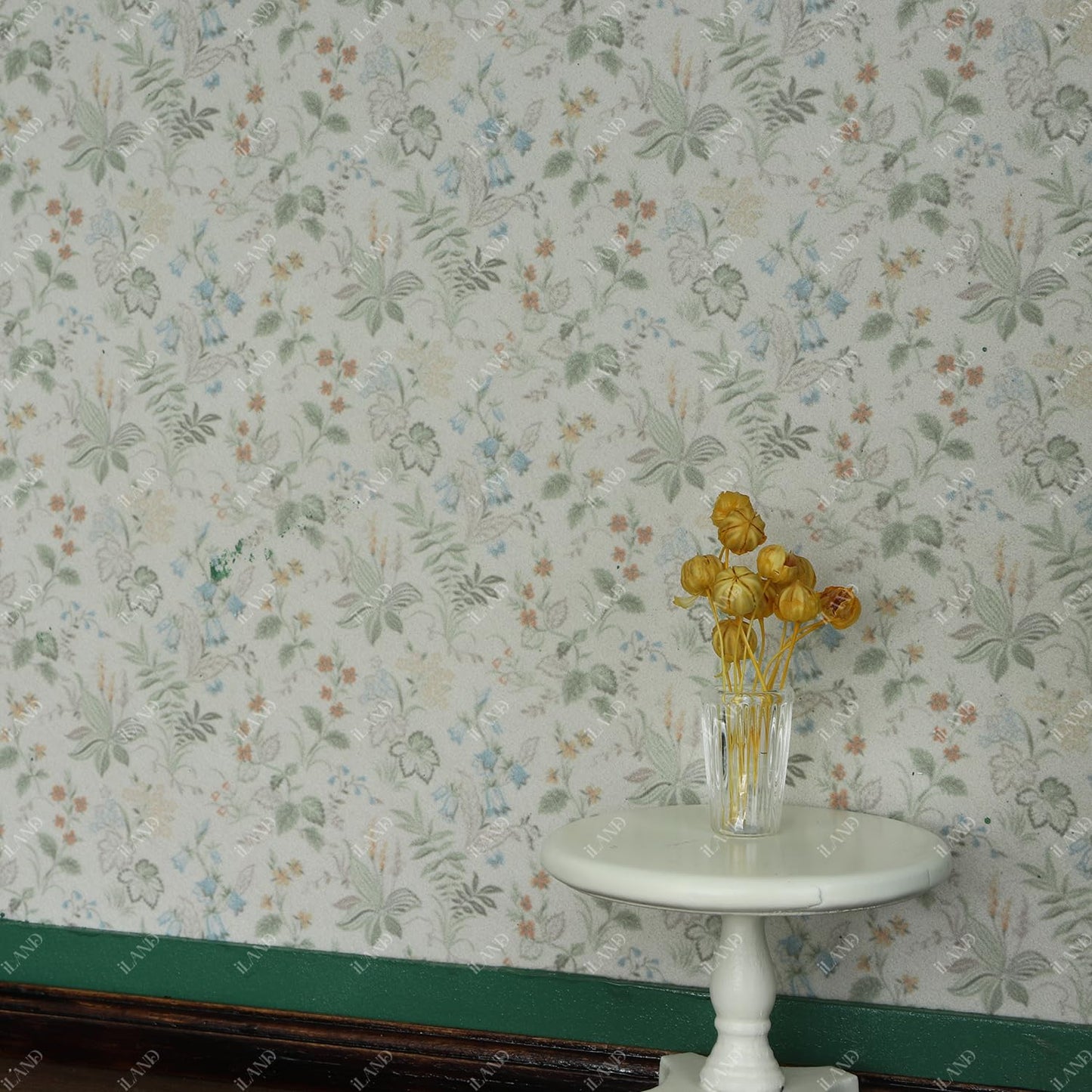 Dollhouse Wallpaper 39x15.7 Inch for 1:12 or 1:6 Scale