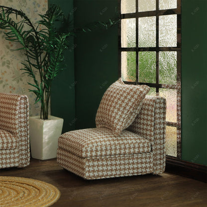 Dollhouse Miniature Sectional Sofa Set for 1:12 Scale