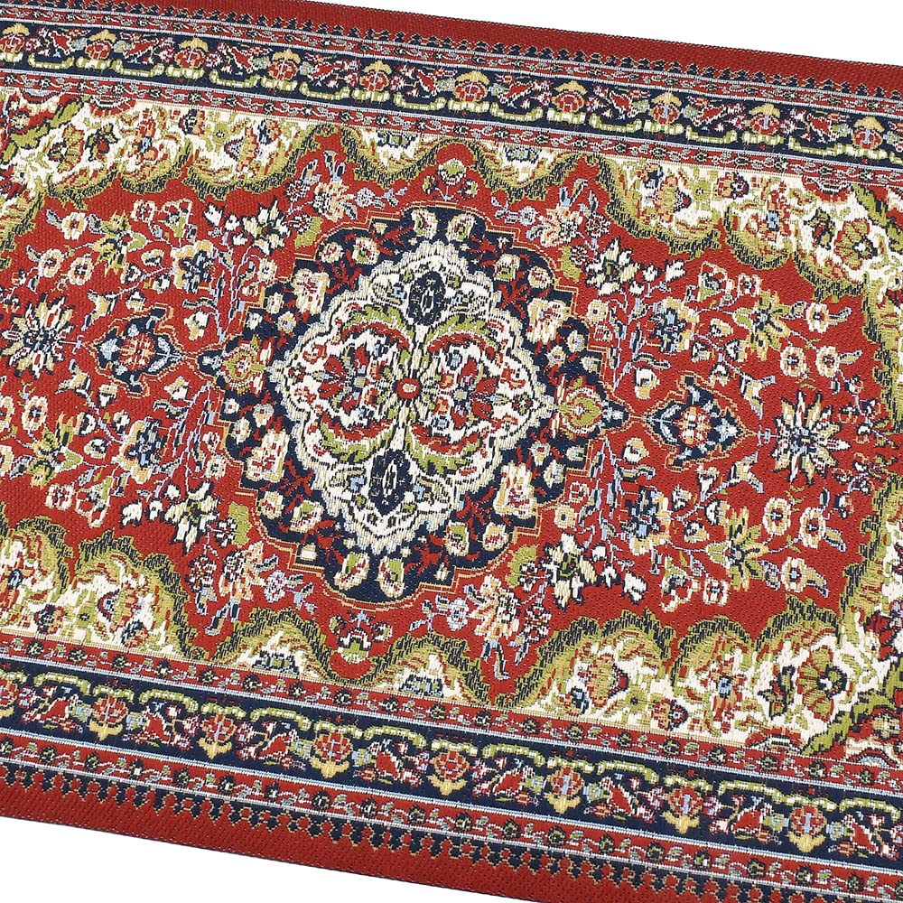 Miniature Dollhouse Woven Rugs Set - 2 Pieces