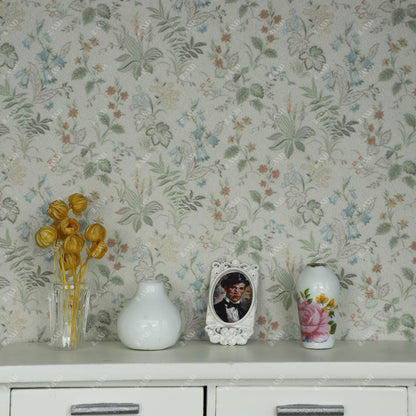 Dollhouse Wallpaper 39x15.7 Inch for 1:12 or 1:6 Scale