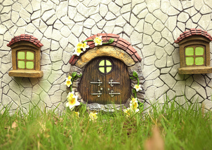 Miniature 3D Brick Wall DIY Kit for Dollhouses