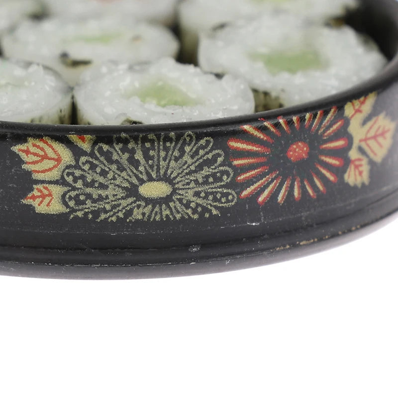 Dollhouse Miniature Sushi Rice Set for Decor